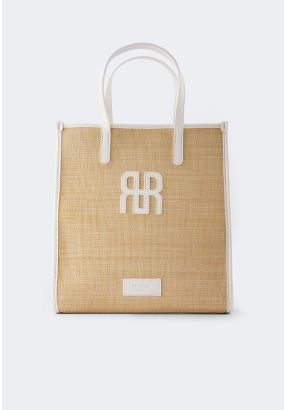 Raffia Tote Bag
