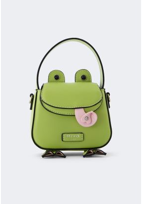 PU Leather Frog Crossbody Bag