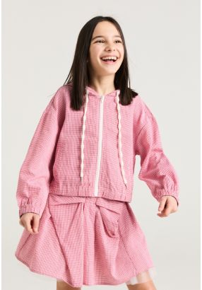 Vibrant Checkered Jacket