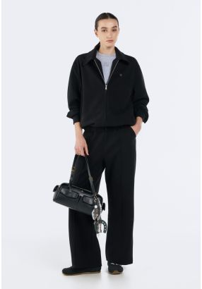 Solid Seam Detail Trousers