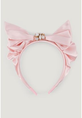Stain Sparkle Bow Headband