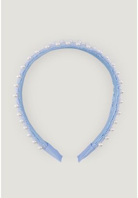 Shimmery Dots Pearls Headband