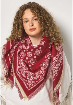 Paisley Double Face Shawl