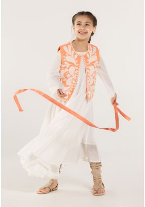 Solid Long Sleeves Maxi Dress