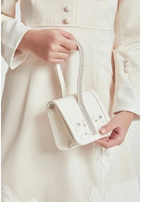 Crystal Strap Mini Handbag