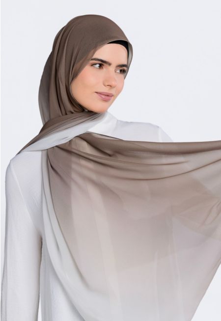 Gradient Chiffon Hijab