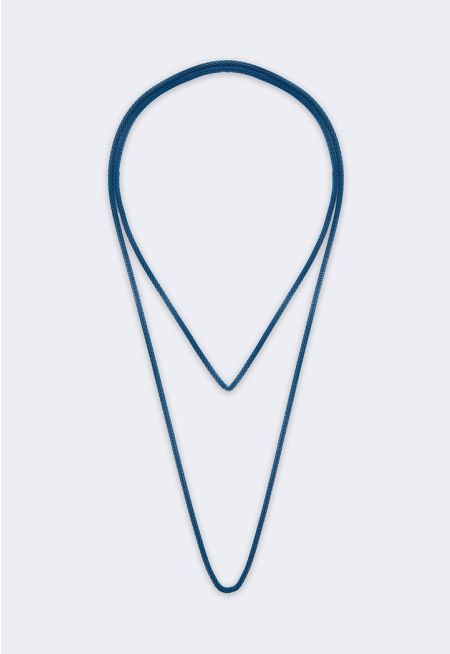 Flex Metal Wrap Necklace