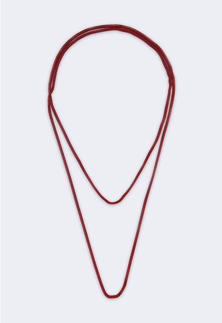 Flex Metal Wrap Necklace