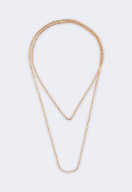 Flex Metal Wrap Necklace