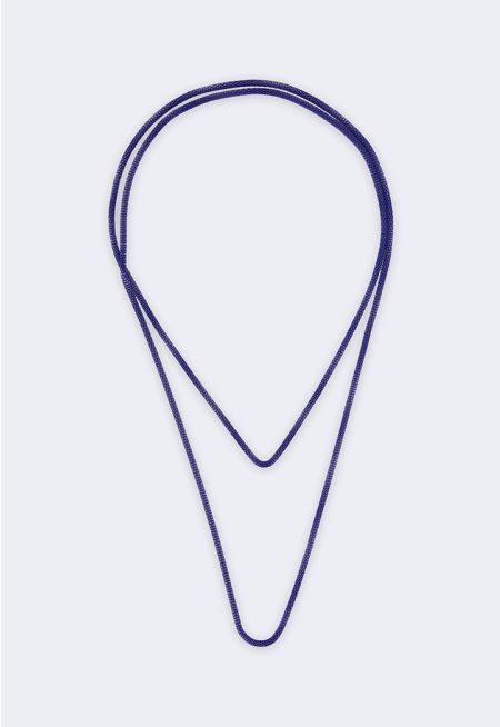 Flex Metal Wrap Necklace