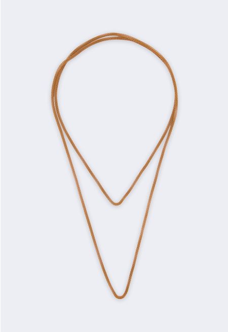 Flex Metal Wrap Necklace