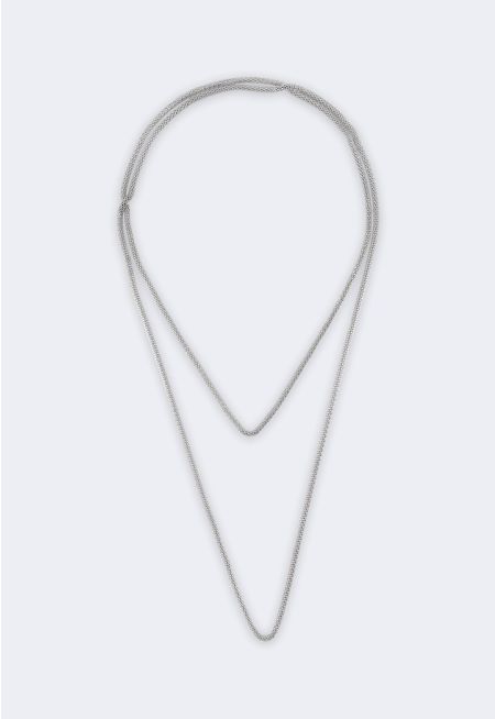 Flex Metal Wrap Necklace