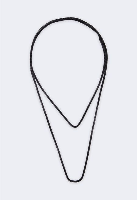 Flex Metal Wrap Necklace