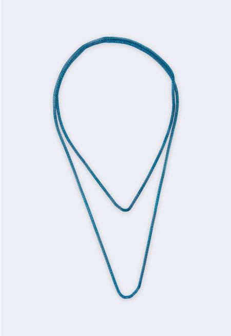 Flex Metal Wrap Necklace