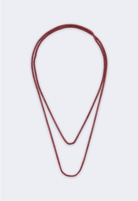 Flex Metal Wrap Necklace