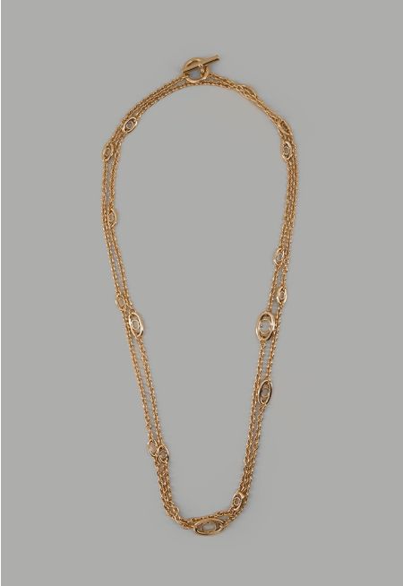 Monogram Chain Necklace
