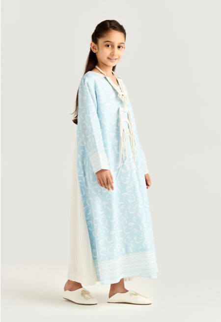 Arabic Letter Printed Dress