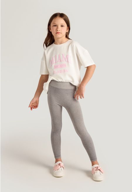 Plain Knitted Leggings