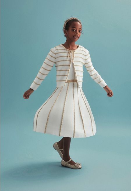 Cardigan and Dress Combo