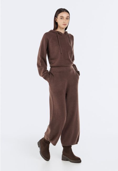 Knitted Elasticated Waist Trousers