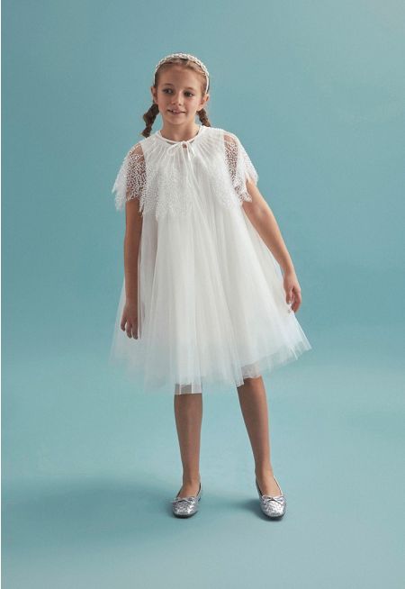 Tulle Tent Dress Set (2PCS)