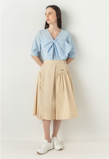 Dramatic Pleats Skirt