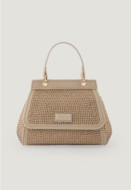 Glitter Mini Top Handle Bag