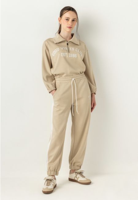 Gathered Hems Sweatpants