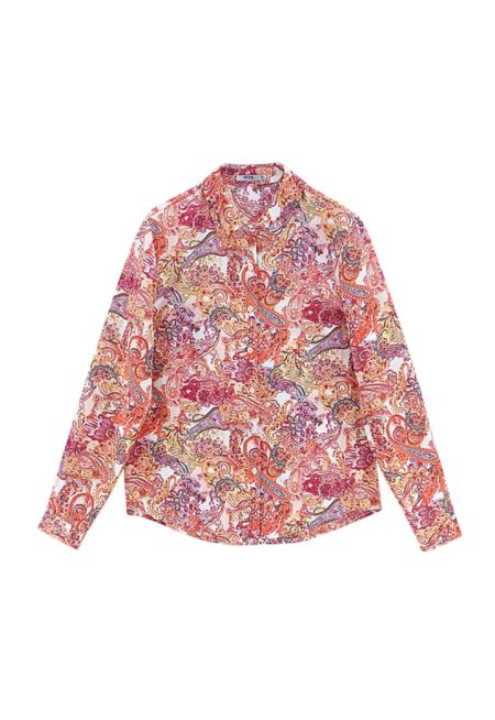 Printed Long Sleeve Shirt -Sale