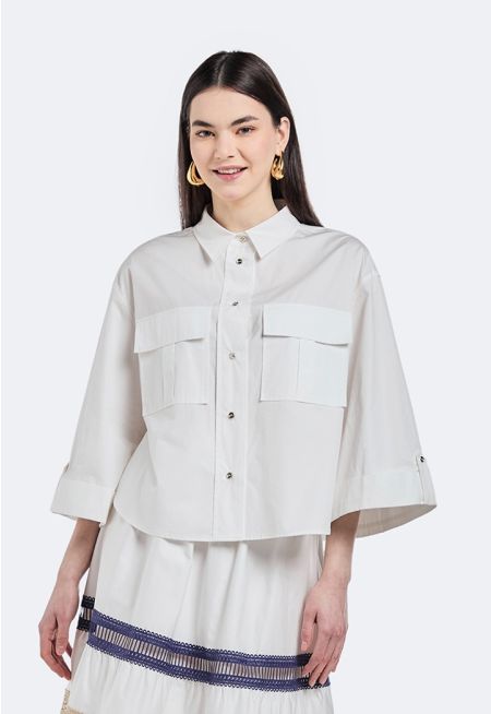 Three Quarter Sleeve Shirt