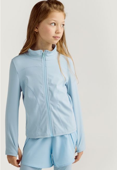 Fitted Sporty Jacket