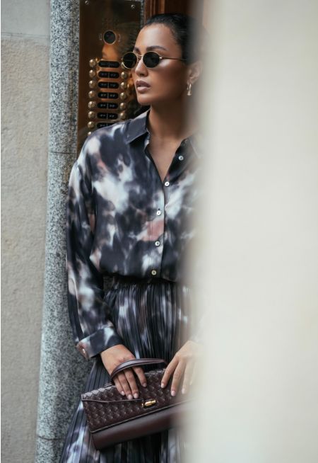 Long Sleeve Printed Shirt