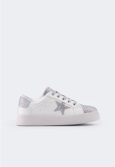 Glitter Stars Sneakers