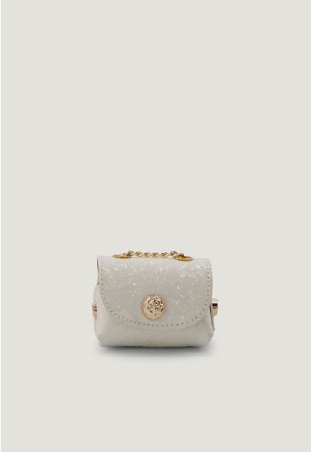 Sequined Micro Crossbody Bag