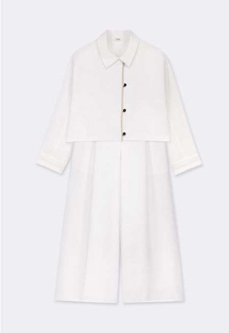 Shirt and Wide Trousers Set (2PCS)