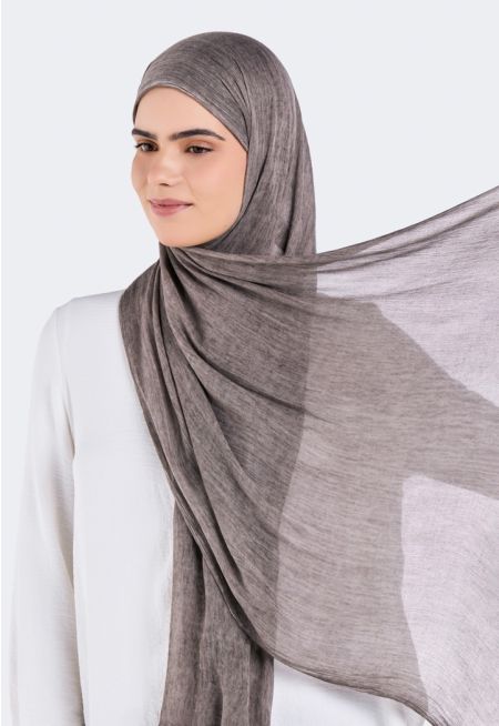 Solid Textured Hijab