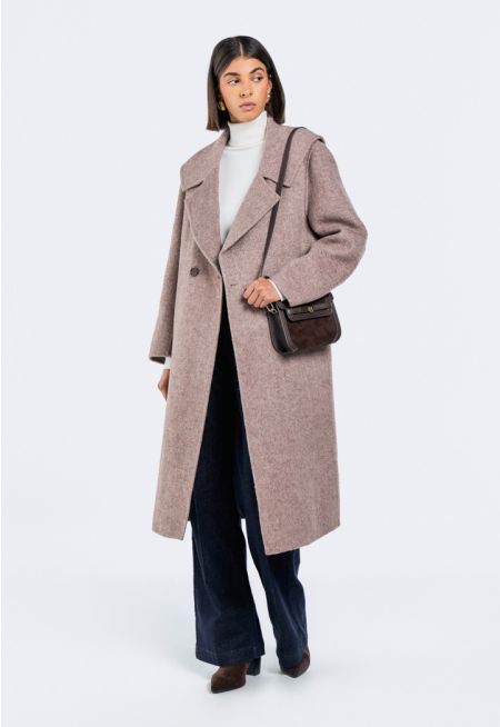 Double Breasted Wool Coat