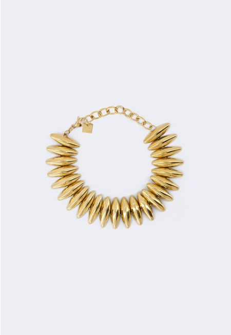 Metallic Statement Bracelet