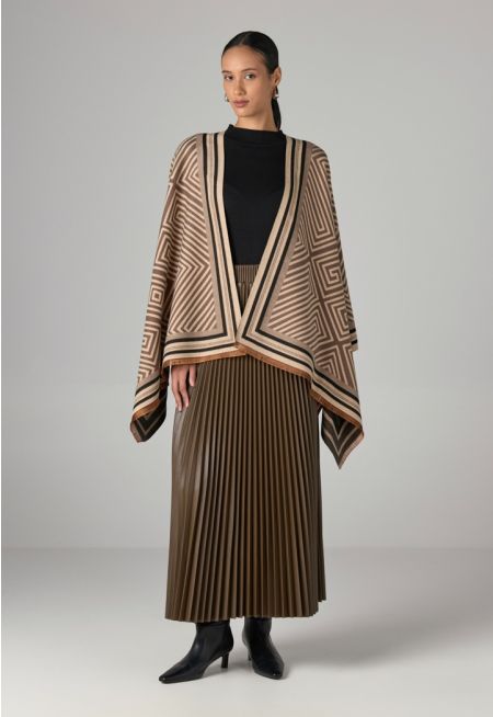 Geometric Pashmina Scarf