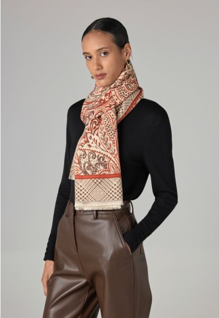 Paisley Pashmina Scarf