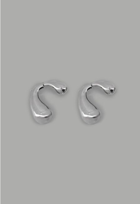 Metallic Drop Earrings