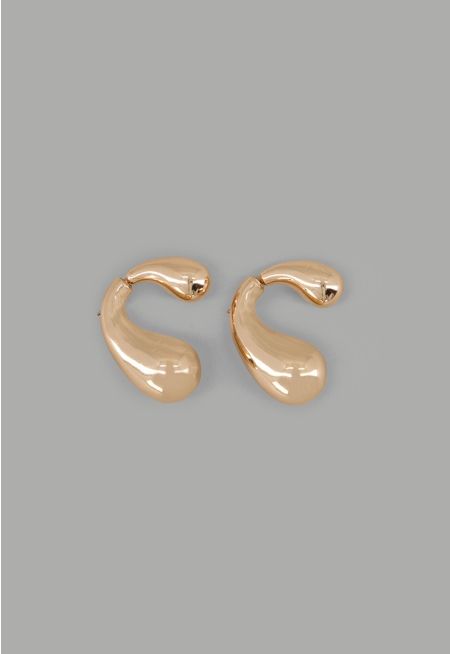 Metallic Drop Earrings