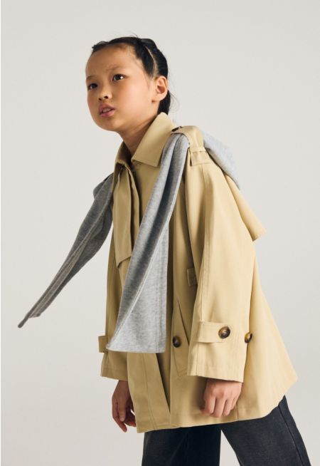 Short Trench Coat Combo (2PCS)