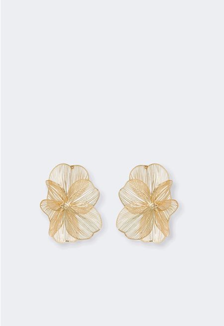 Modern Floral Earrings