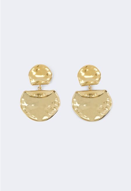 Abstract Metallic Earrings