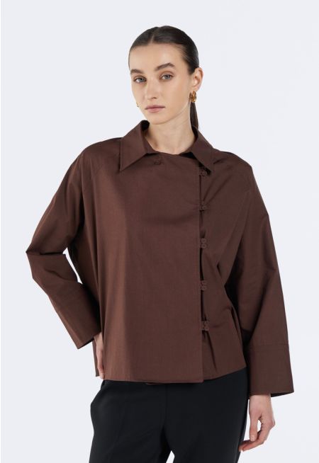 Oversized High-Low Shirt