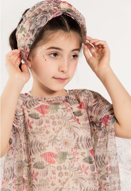 Floral Printed Head Scarf