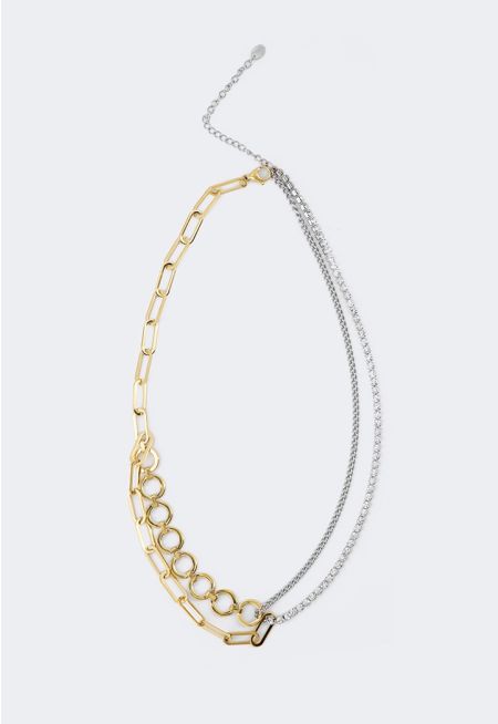 Multistrand Chain Necklace