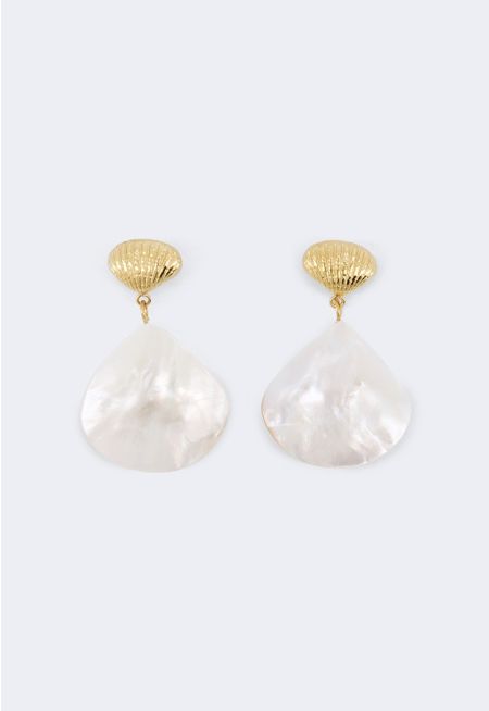 Seashell Resin Earrings