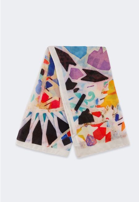 Modern Multicolored Scarf